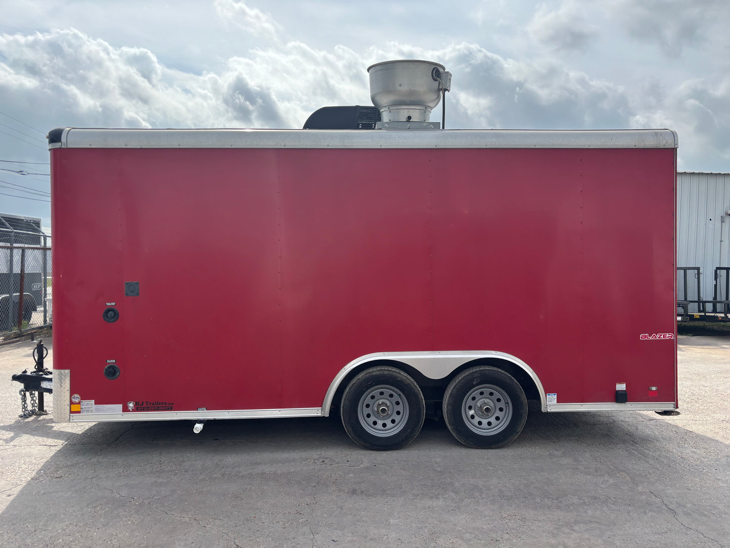 8.5 x 16' Concession Trailer Cargo Mate #91246 - Used