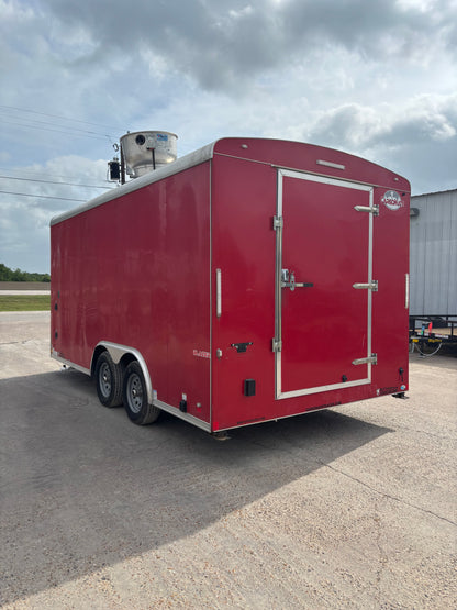 8.5 x 16' Concession Trailer Cargo Mate #91246 - Used