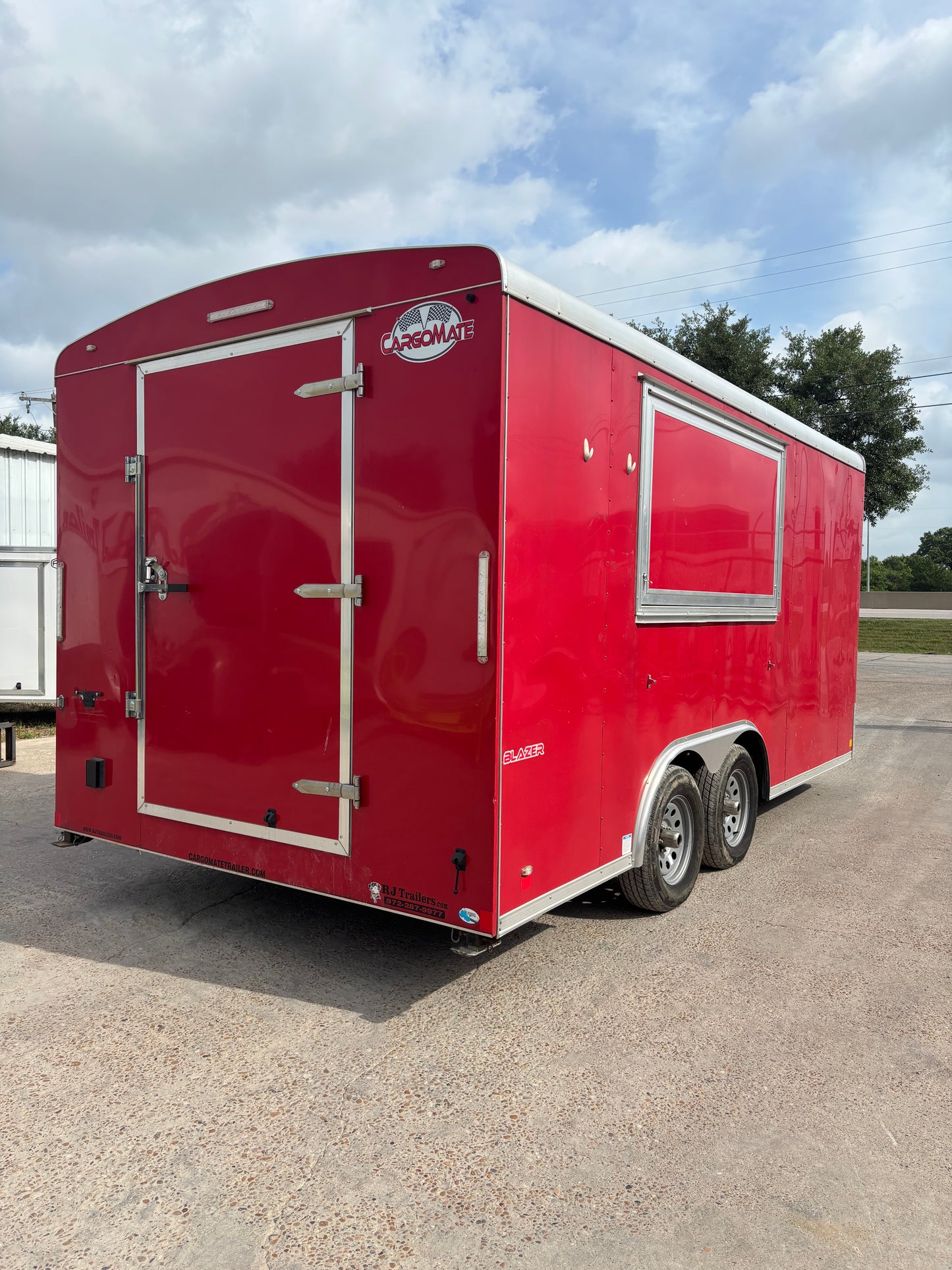 8.5 x 16' Concession Trailer Cargo Mate #91246 - Used