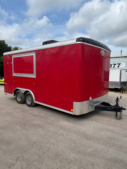 8.5 x 16' Concession Trailer Cargo Mate #91246 - Used