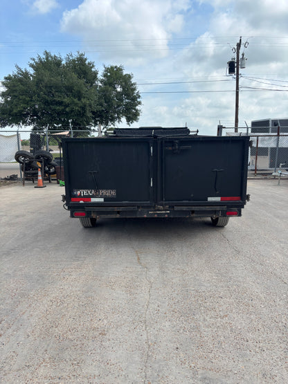 7 x 14' GN Dump Trailer Texas Pride #28790 - Used
