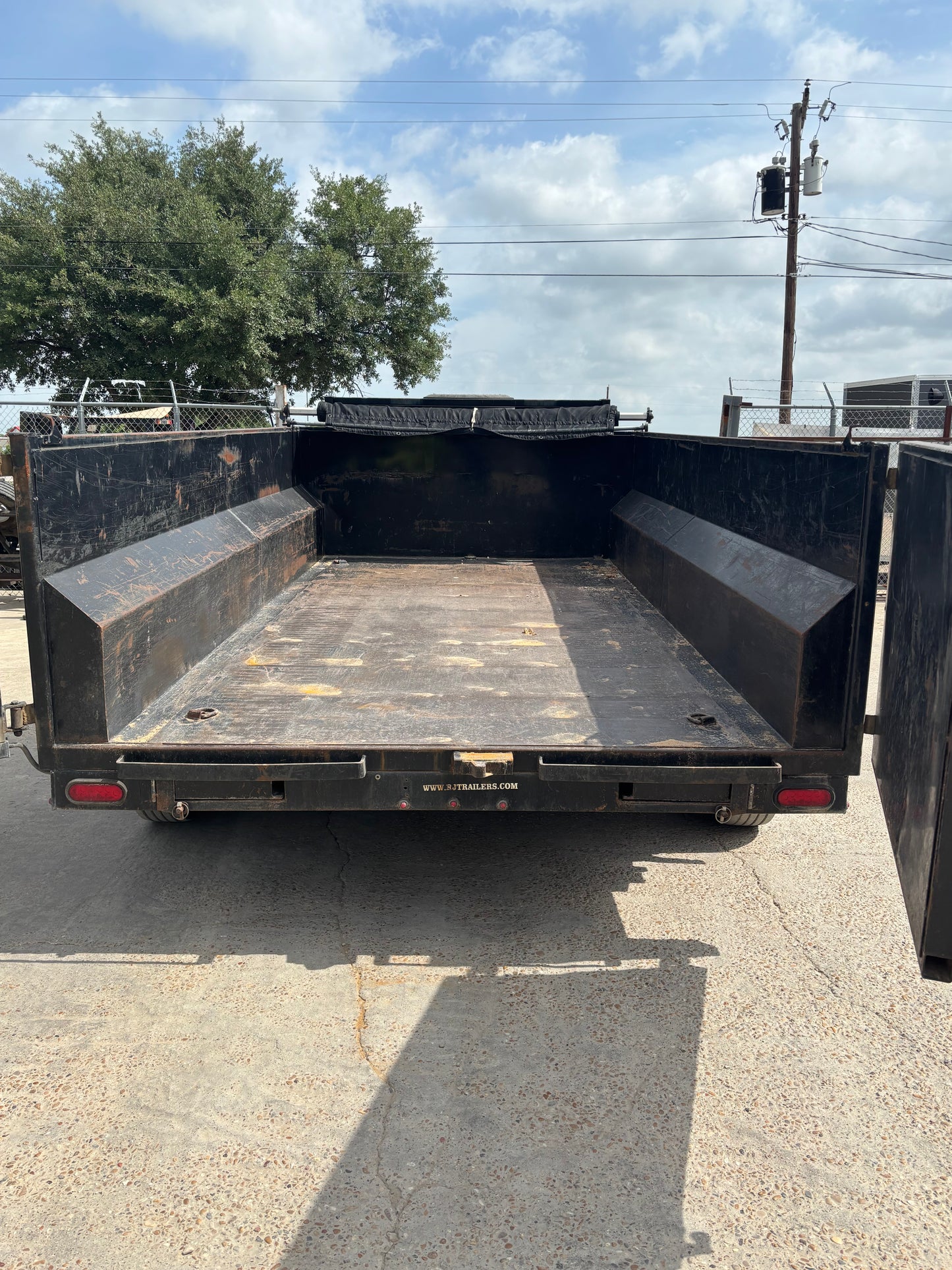 7 x 14' GN Dump Trailer Texas Pride #28790 - Used