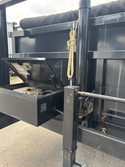 7 x 14' GN Dump Trailer Texas Pride #28790 - Used