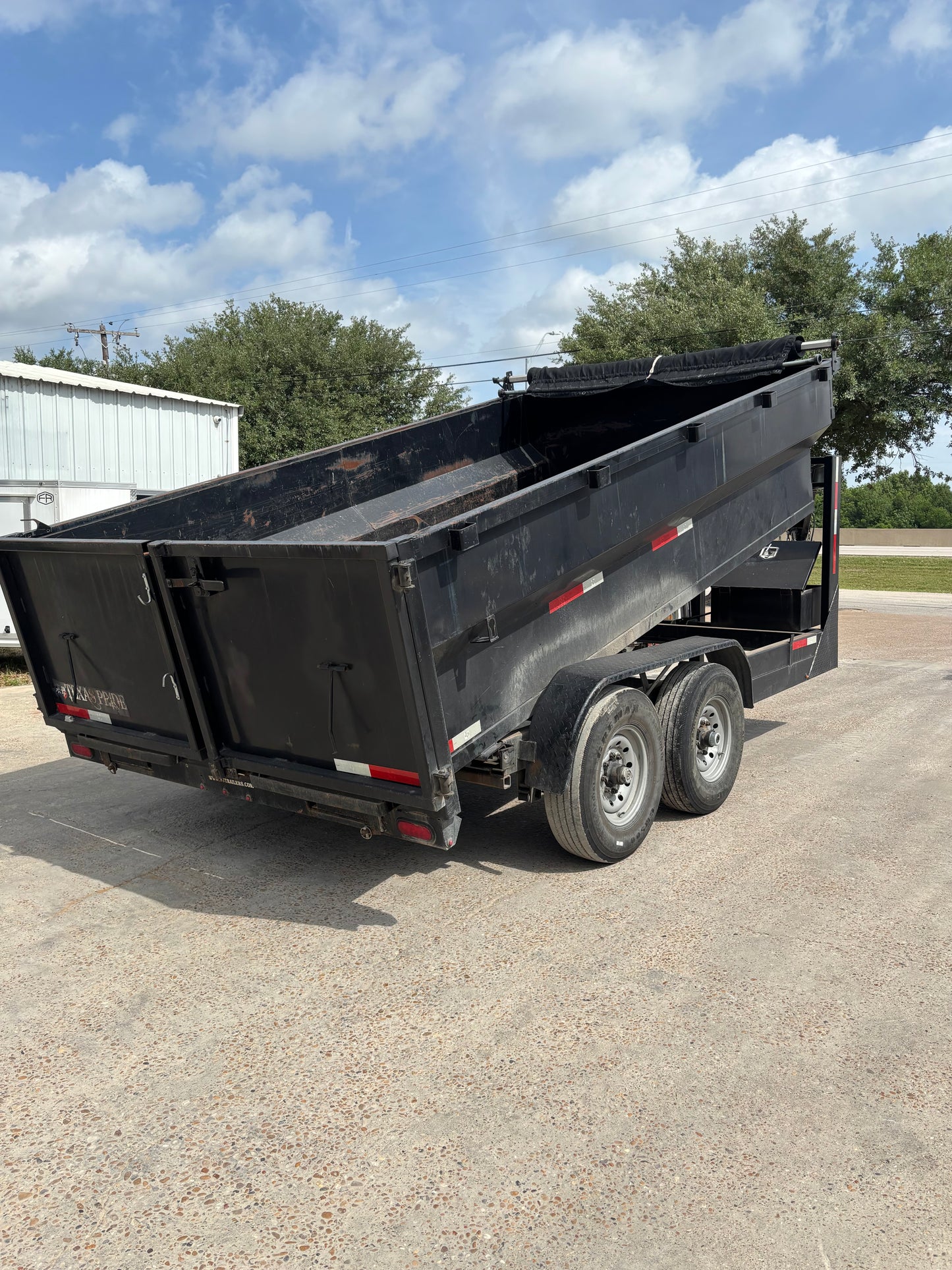 7 x 14' GN Dump Trailer Texas Pride #28790 - Used