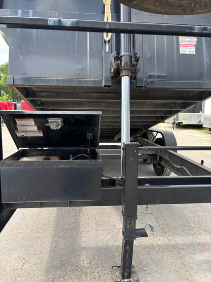 7 x 14' GN Dump Trailer Texas Pride #28790 - Used