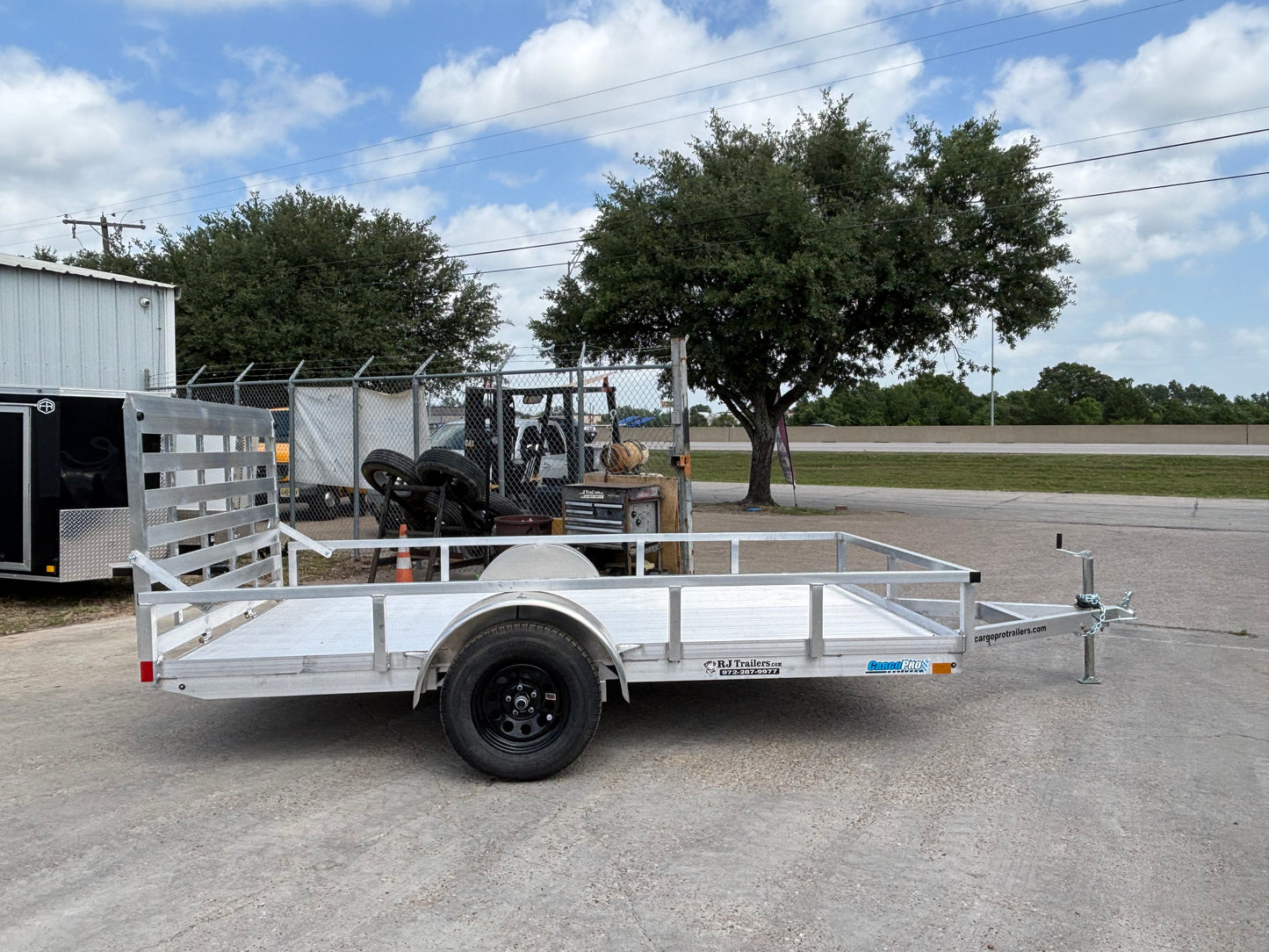 80" x 12' SA Utility Trailer Alcom #U80X12-RW2.0