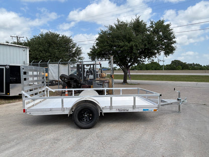 80" x 12' SA Utility Trailer Alcom #U80X12-RW2.0