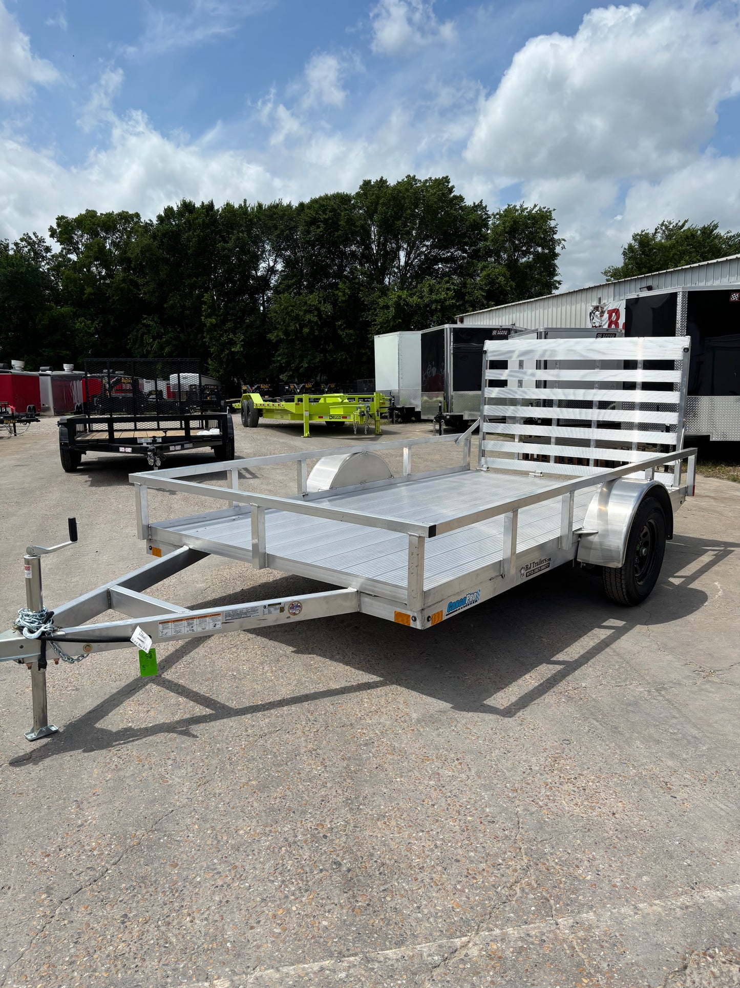 80" x 12' SA Utility Trailer Alcom #U80X12-RW2.0