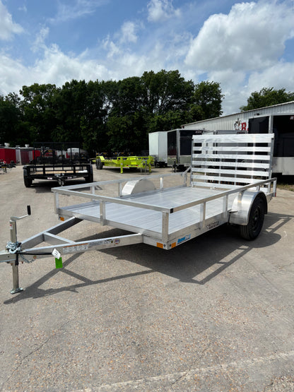 80" x 12' SA Utility Trailer Alcom #U80X12-RW2.0