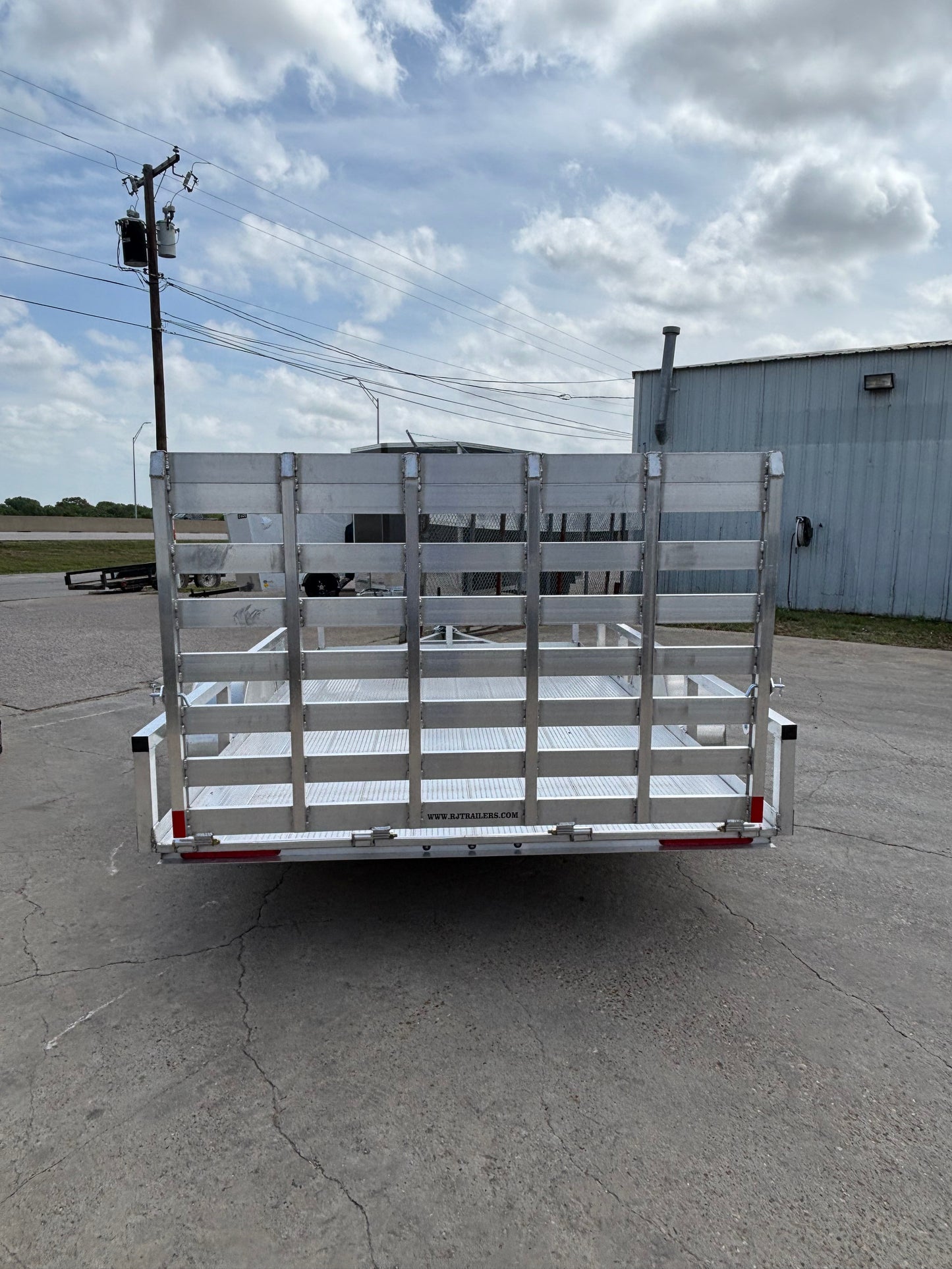 80" x 12' SA Utility Trailer Alcom #U80X12-RW2.0