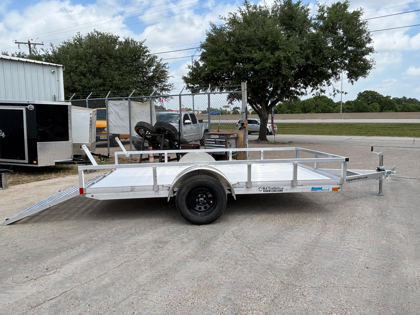 80" x 12' SA Utility Trailer Alcom #U80X12-RW2.0