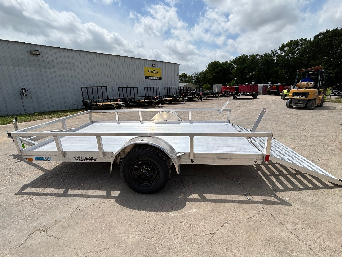 80" x 12' SA Utility Trailer Alcom #U80X12-RW2.0