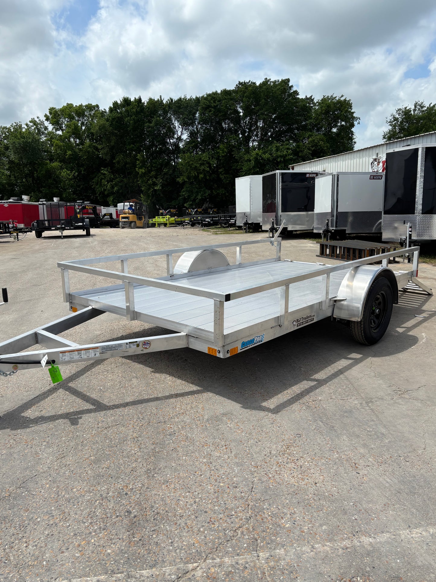 80" x 12' SA Utility Trailer Alcom #U80X12-RW2.0