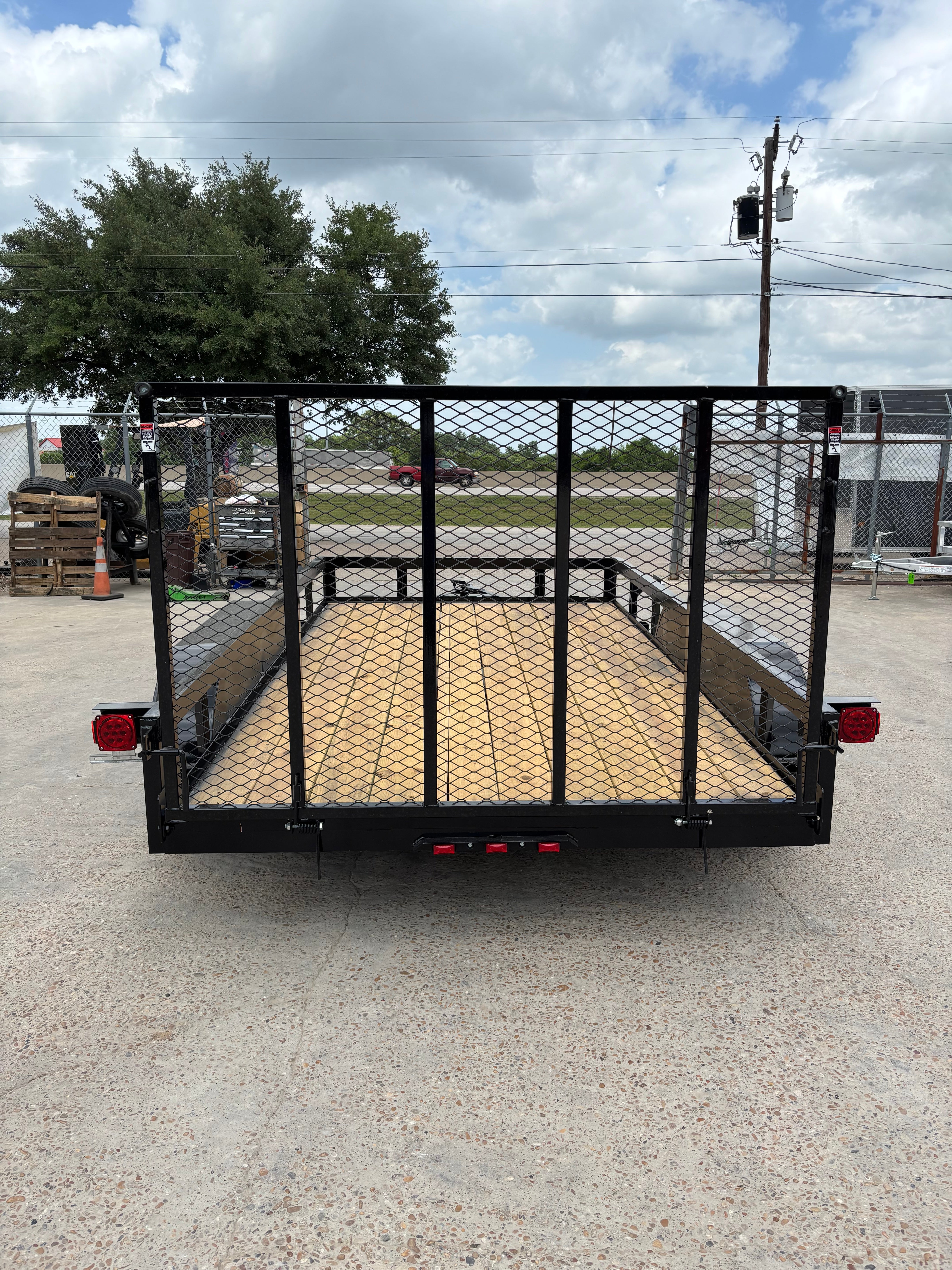 7' x 12' Buck Dandy Utility Trailer, Tandem Axle – RJ Trailers