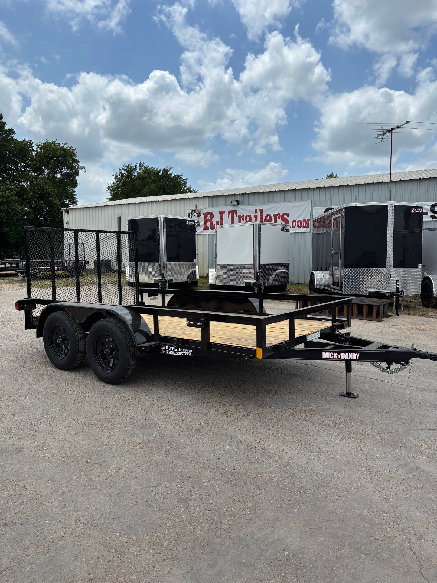 77 x 12' Utility Trailer Buck Dandy #BB-7712