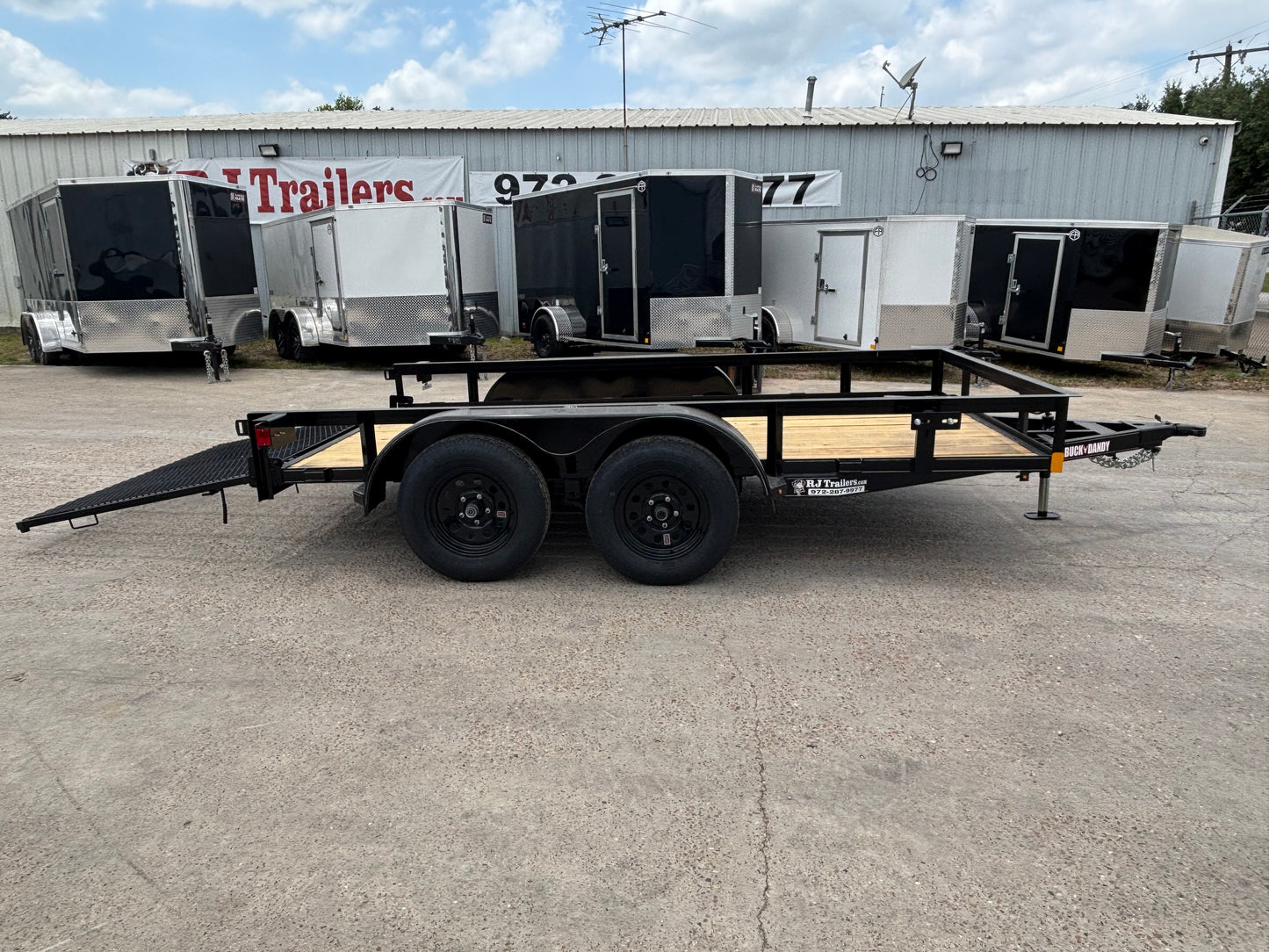 77 x 12' Utility Trailer Buck Dandy #BB-7712