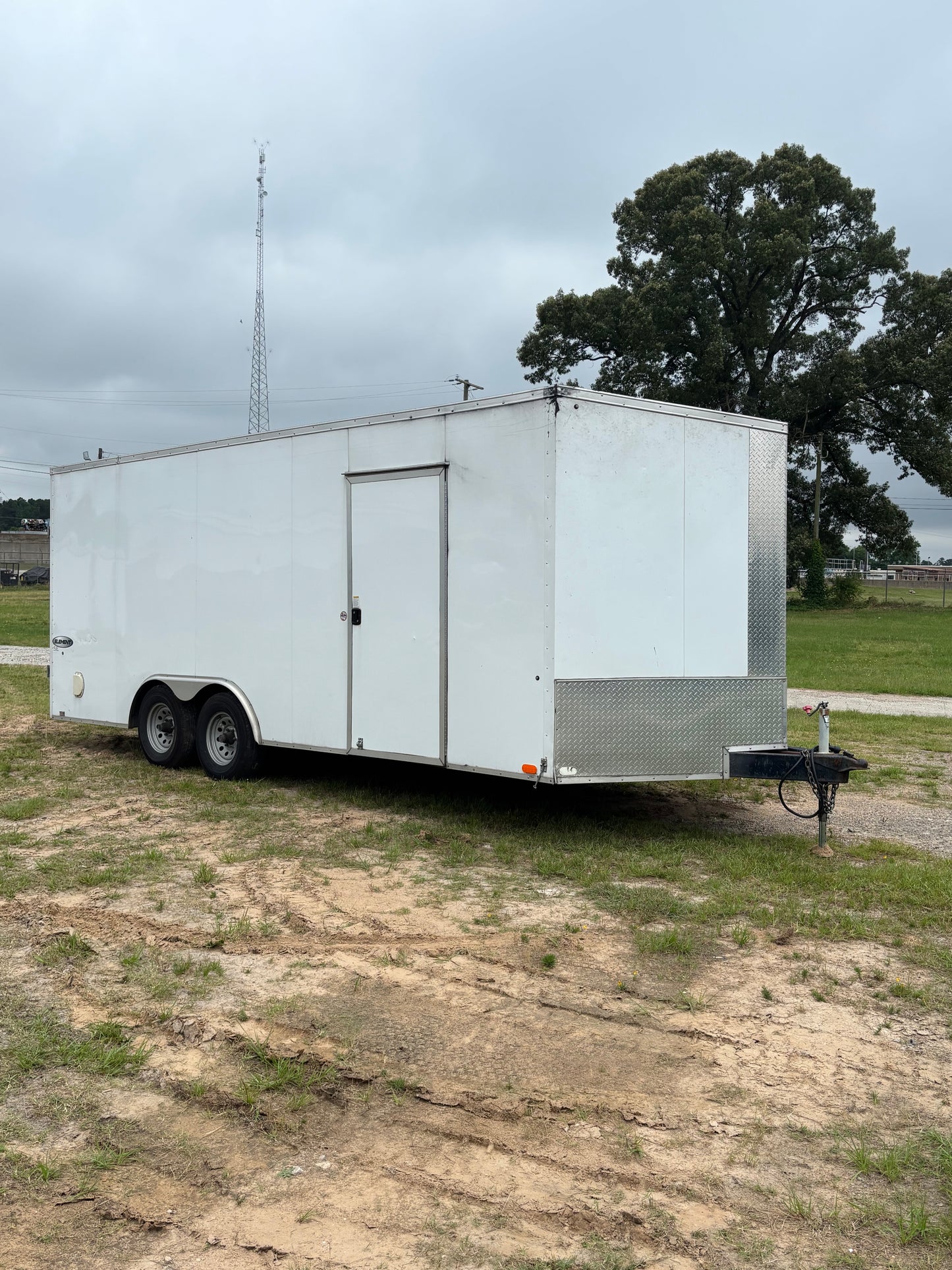 8.5 x 20' Enclosed Trailer Look Element Cargo #11887 - Used