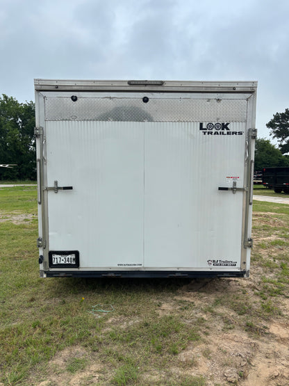 8.5 x 20' Enclosed Trailer Look Element Cargo #11887 - Used