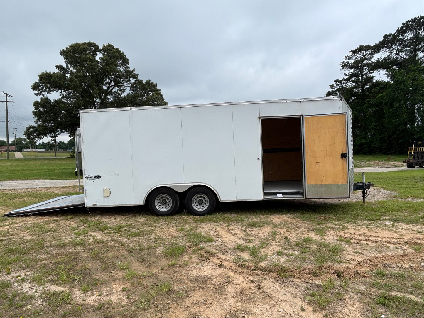 8.5 x 20' Enclosed Trailer Look Element Cargo #11887 - Used