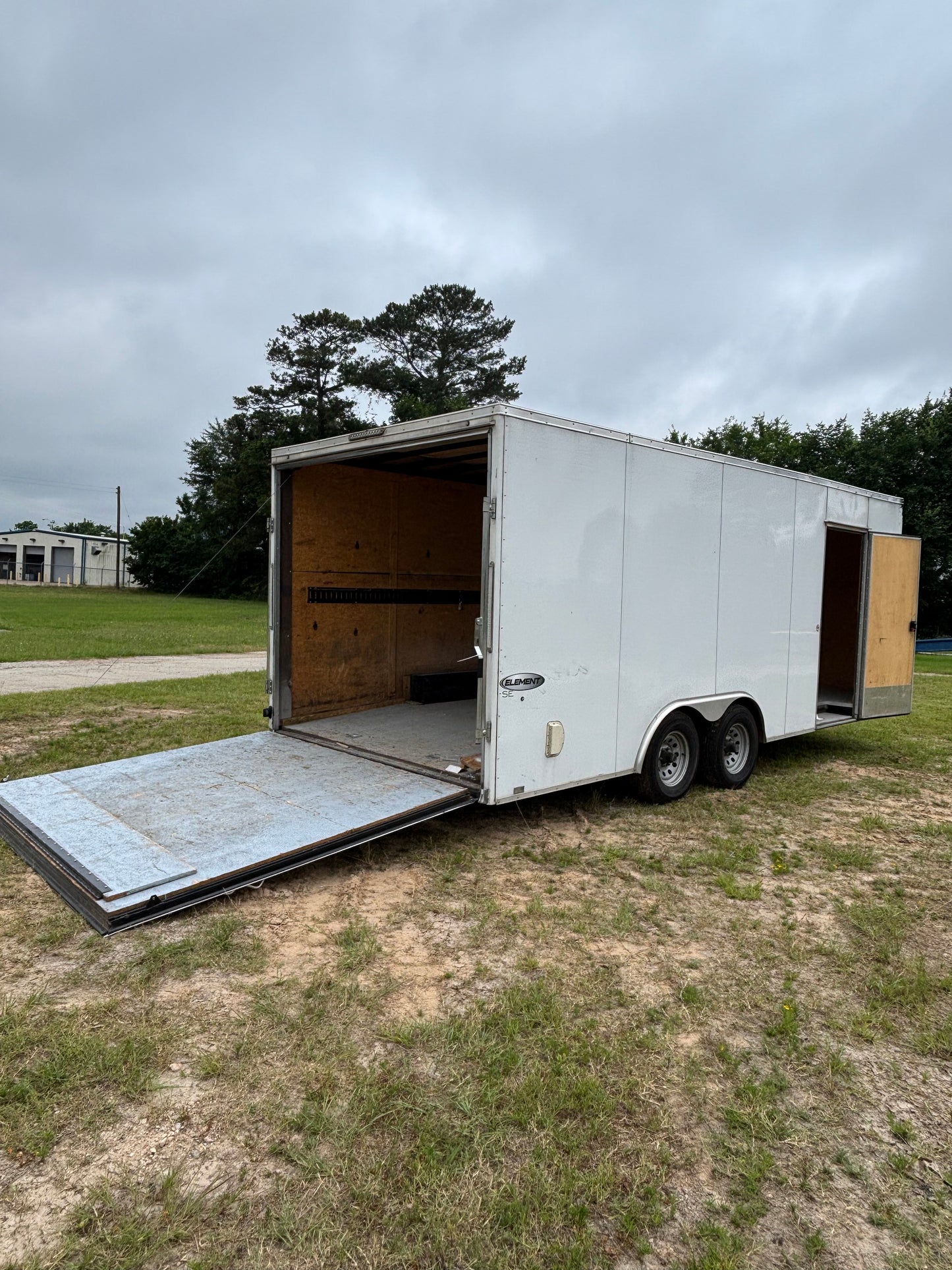 8.5 x 20' Enclosed Trailer Look Element Cargo #11887 - Used