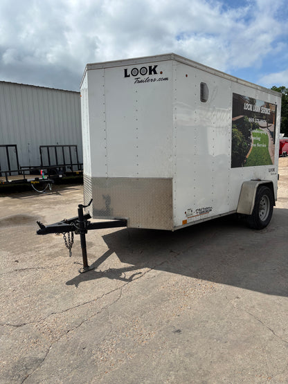 6 x 10' Enclosed Trailer Look Cargo #00923 - Used