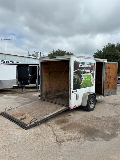 6 x 10' Enclosed Trailer Look Cargo #00923 - Used