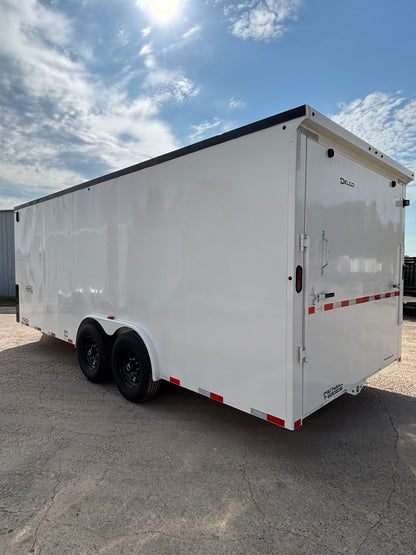8' x 20' All-Steel Enclosed Trailer Cargo Delco #E820