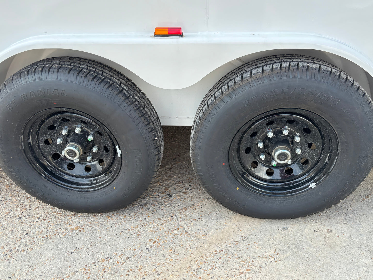 8' x 20' All-Steel Enclosed Trailer Cargo Delco #E820