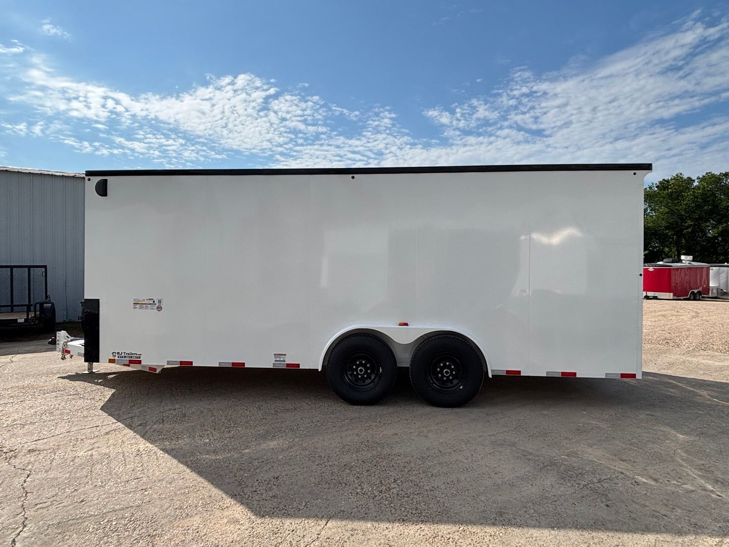 8' x 20' All-Steel Enclosed Trailer Cargo Delco #E820