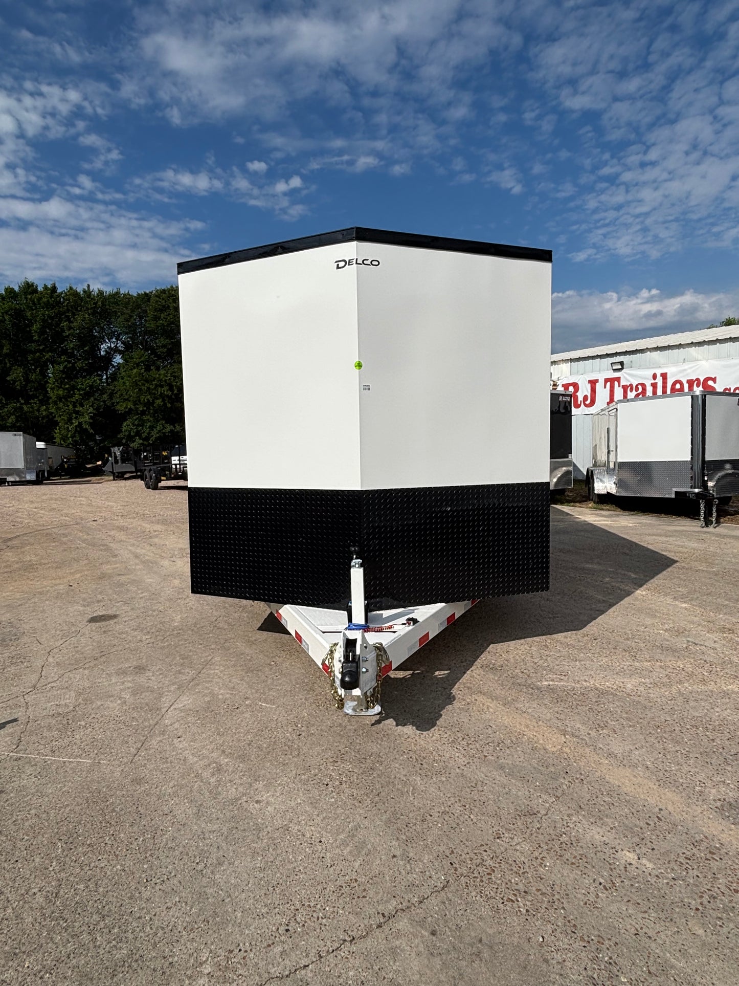 8' x 20' All-Steel Enclosed Trailer Cargo Delco #E820