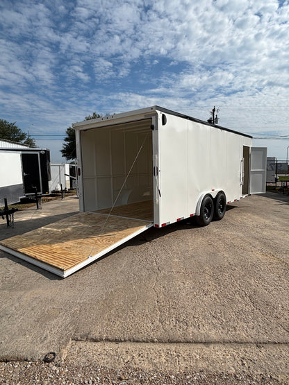 8' x 20' All-Steel Enclosed Trailer Cargo Delco #E820
