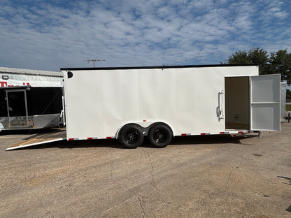 8' x 20' All-Steel Enclosed Trailer Cargo Delco #E820