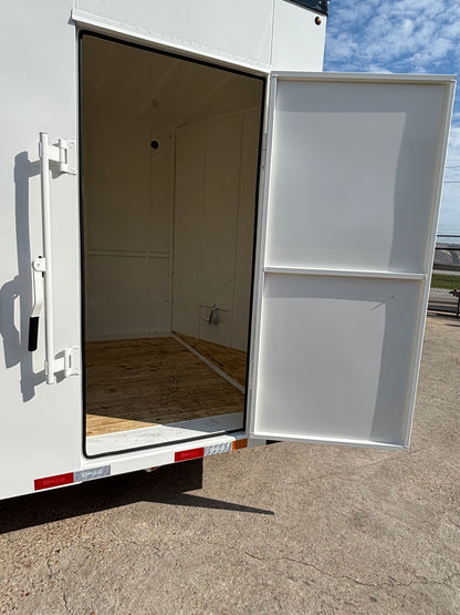8' x 20' All-Steel Enclosed Trailer Cargo Delco #E820