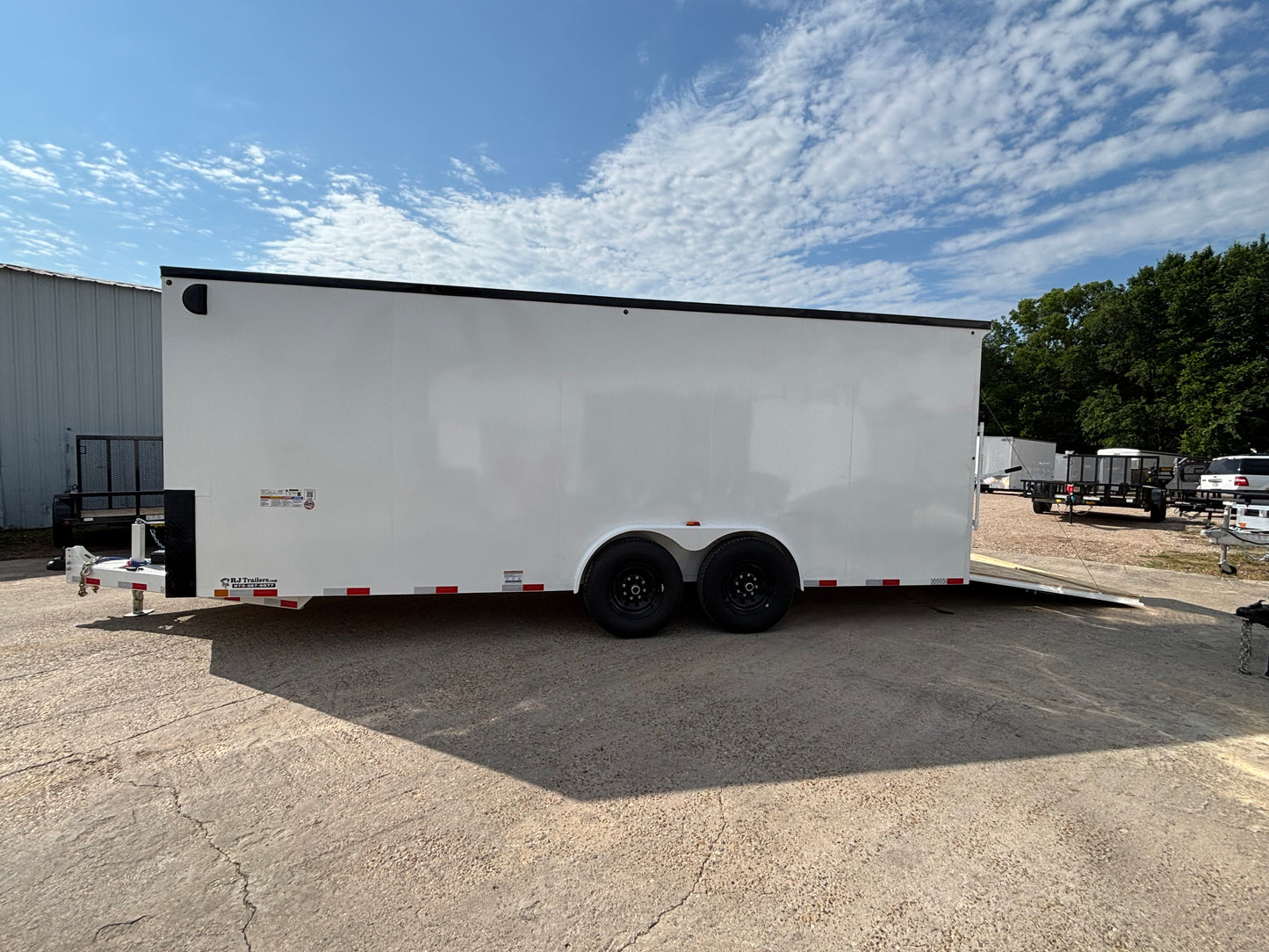 8' x 20' All-Steel Enclosed Trailer Cargo Delco #E820