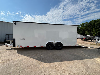 8' x 20' All-Steel Enclosed Trailer Cargo Delco #E820