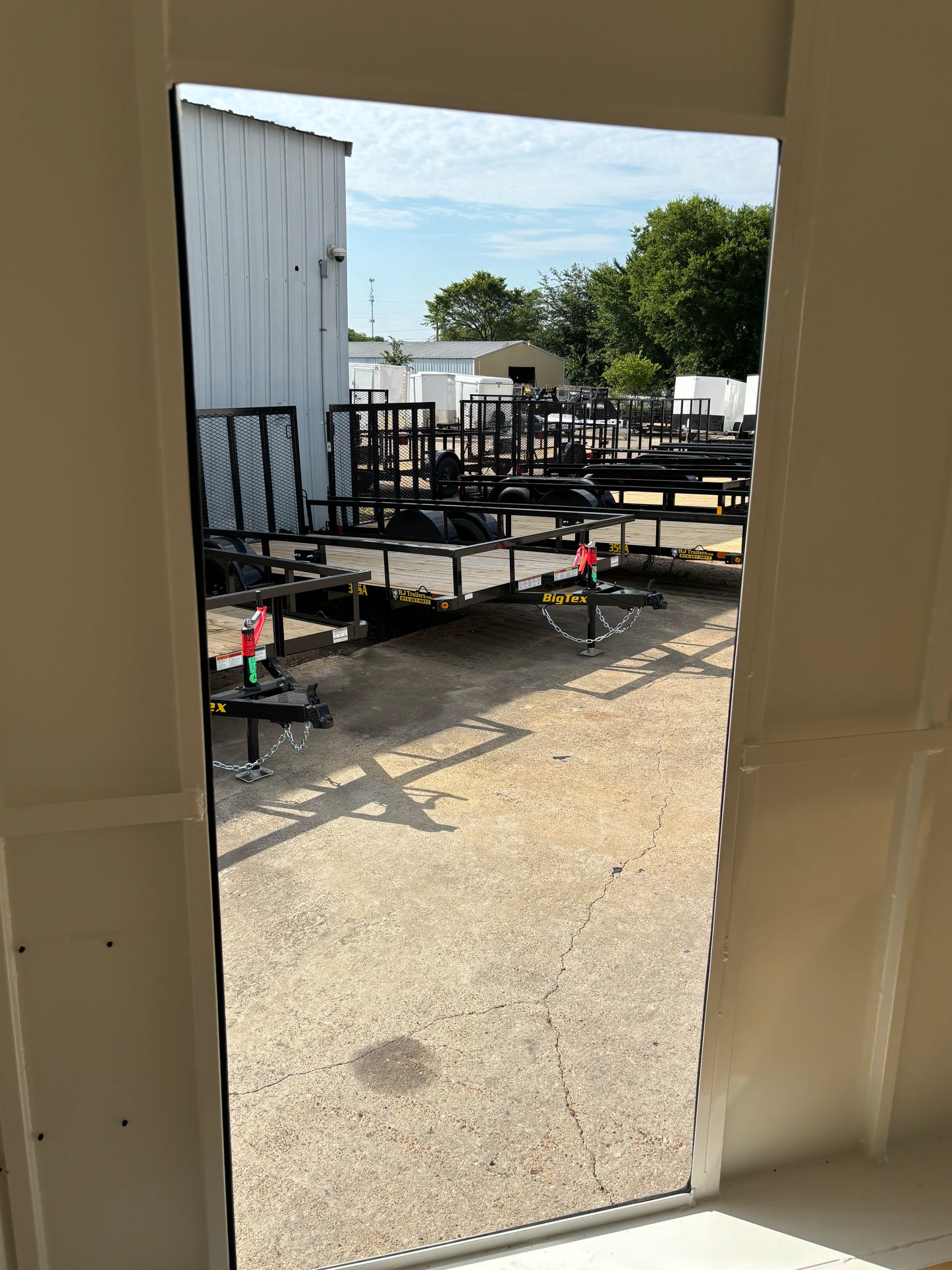 8' x 20' All-Steel Enclosed Trailer Cargo Delco #E820