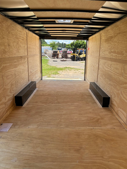 8.5 x 24' E-Series Enclosed Trailer Cargo Mate #TXEHW8.524TA3