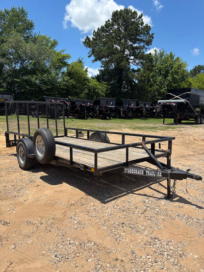 83 x 14' Utility Trailer Stagecoach #T0111 - Used
