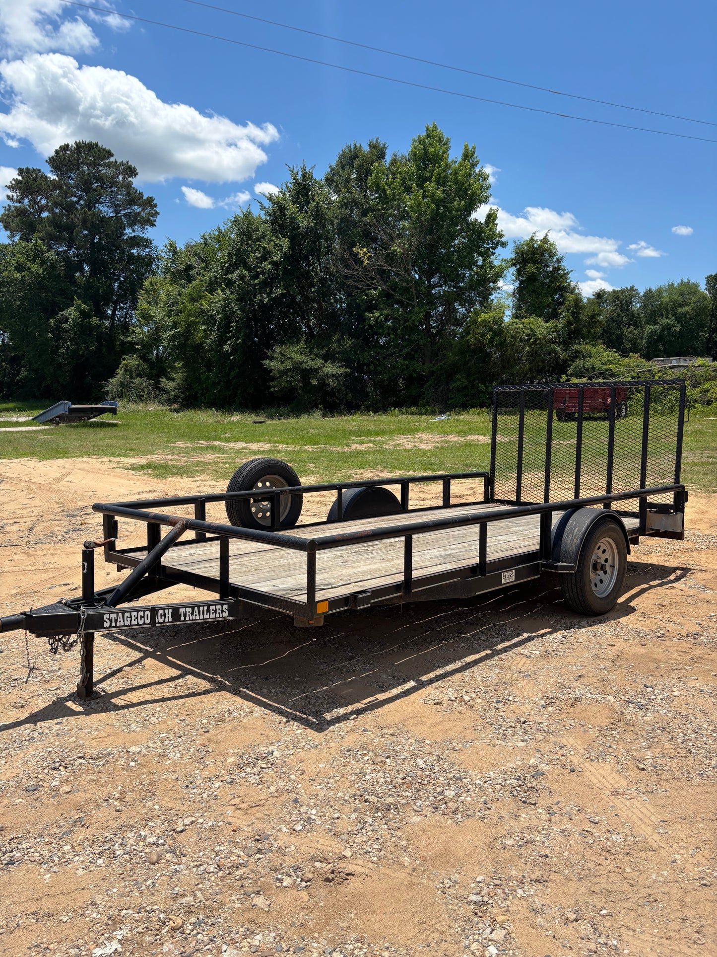 83 x 14' Utility Trailer Stagecoach #T0111 - Used