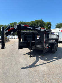 7 x 12' GN Dump Trailer Texas Pride #77578 - Used