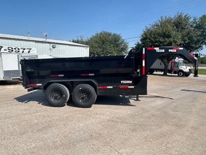 7 x 12' GN Dump Trailer Texas Pride #77578 - Used