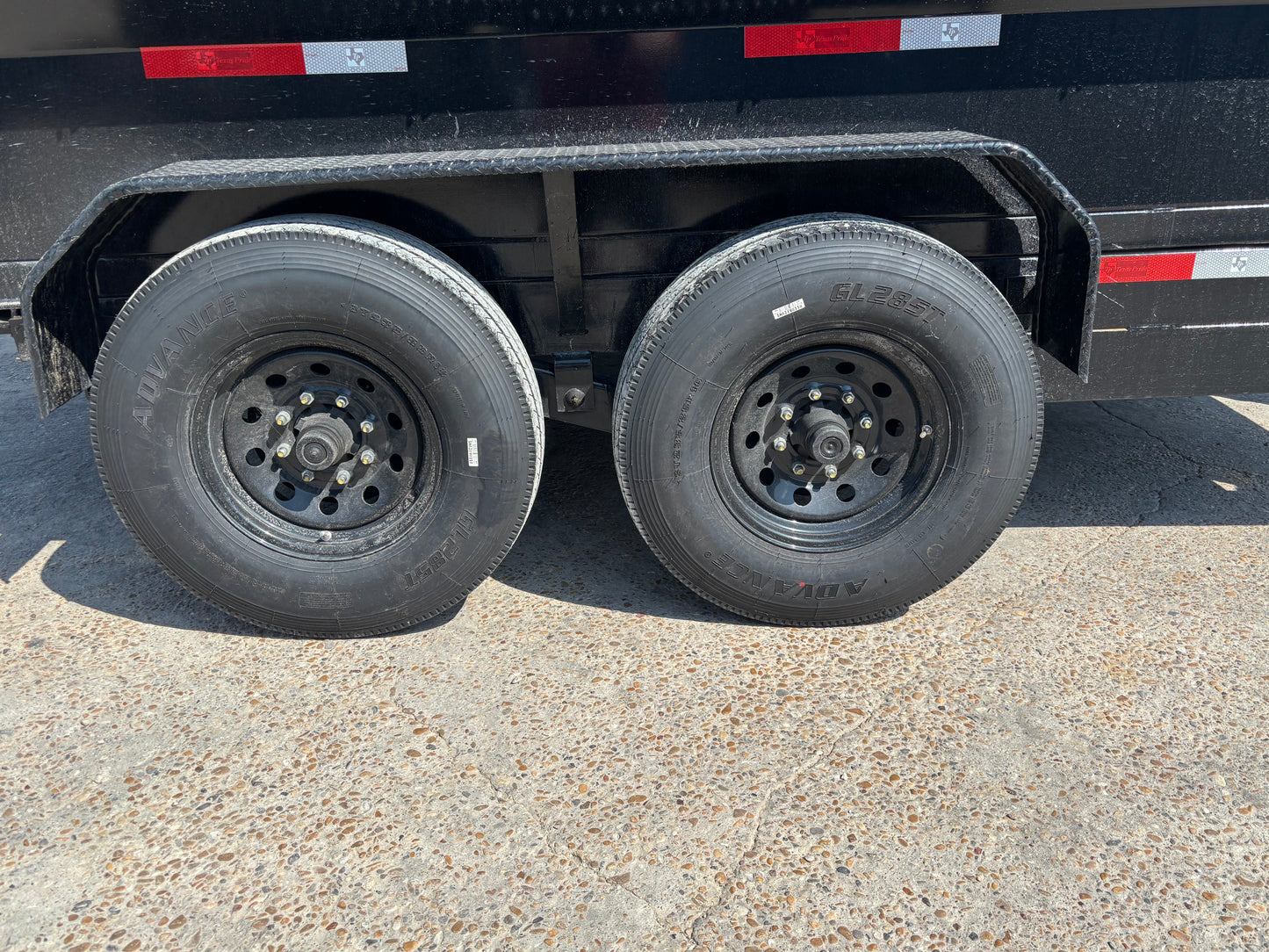 7 x 12' GN Dump Trailer Texas Pride #77578 - Used