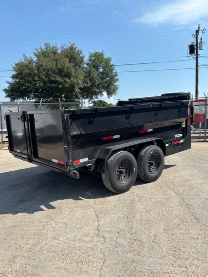 7 x 12' GN Dump Trailer Texas Pride #77578 - Used