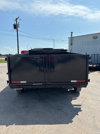 7 x 12' GN Dump Trailer Texas Pride #77578 - Used