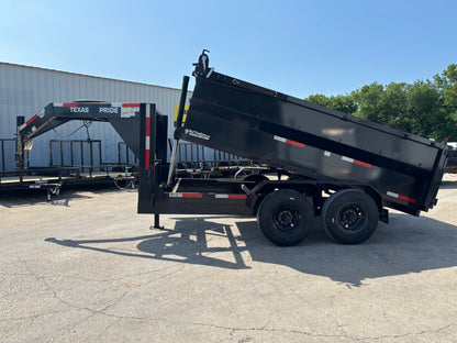 7 x 12' GN Dump Trailer Texas Pride #77578 - Used