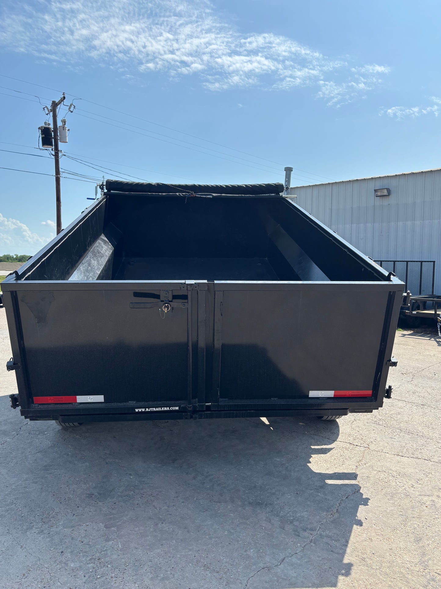 7 x 12' GN Dump Trailer Texas Pride #77578 - Used