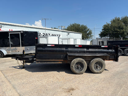 7' x 12' BP Dump Trailer Texoma #77578 - Used