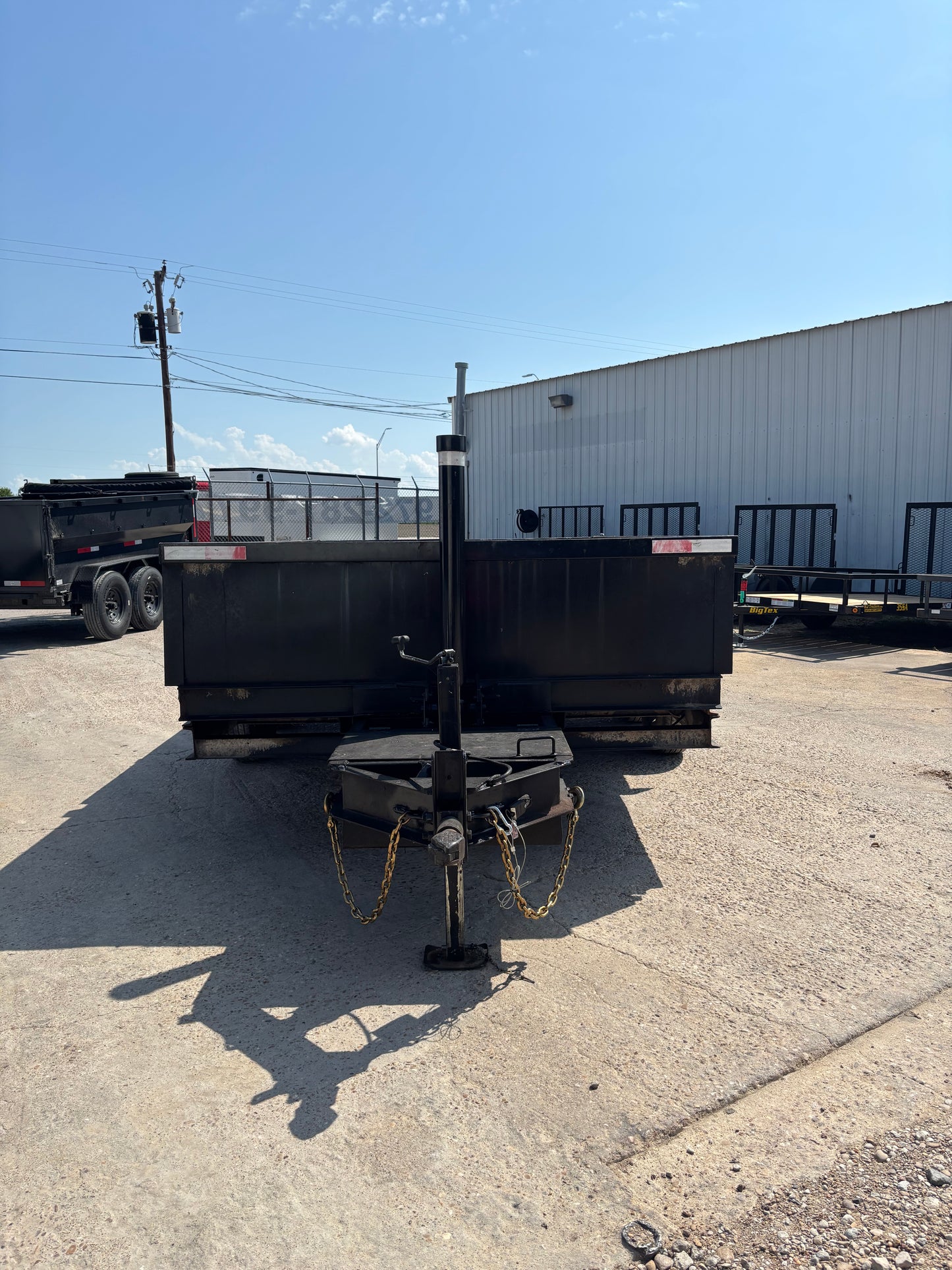 7' x 12' BP Dump Trailer Texoma #77578 - Used
