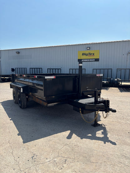 7' x 12' BP Dump Trailer Texoma #77578 - Used