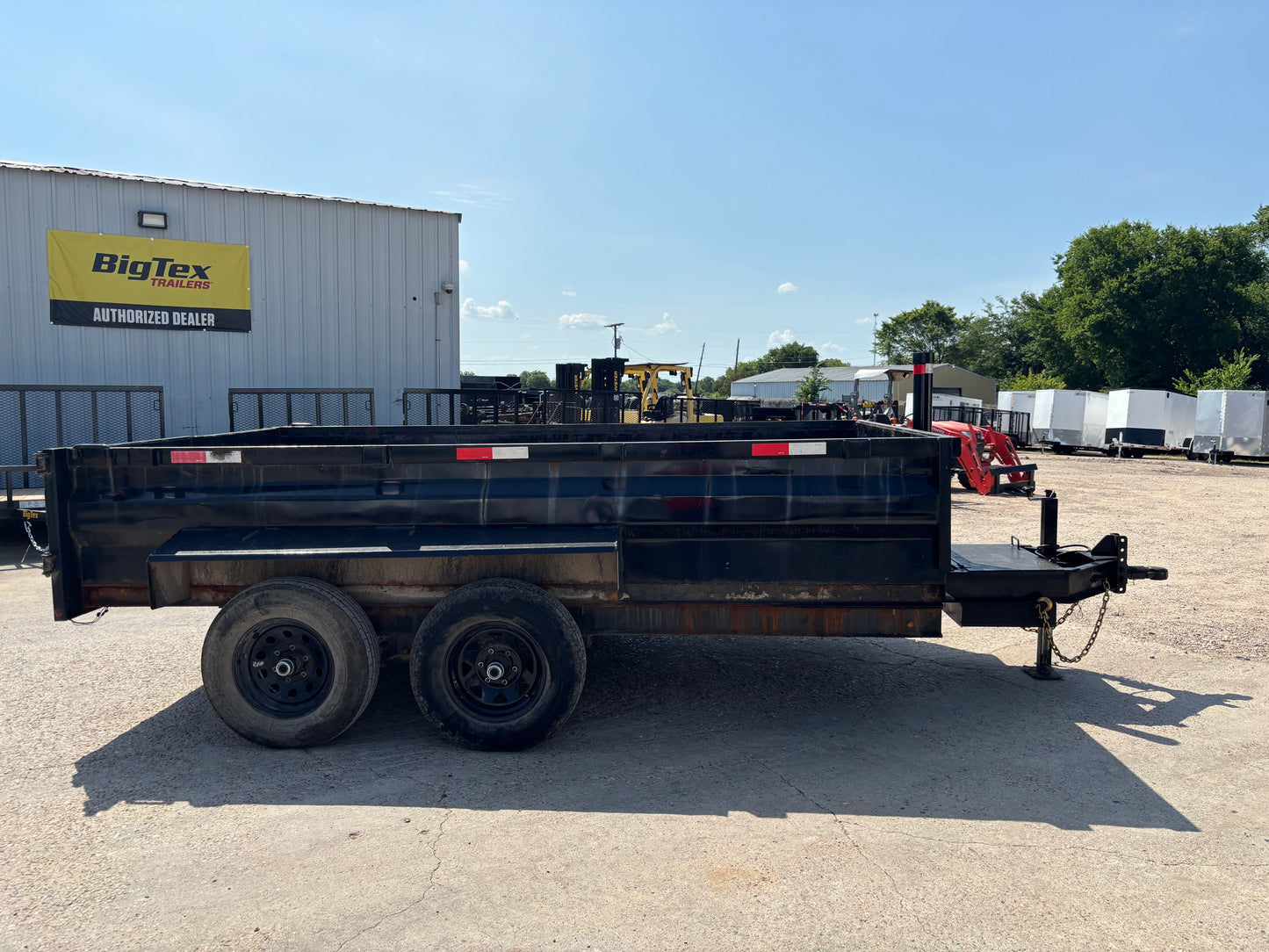 7' x 12' BP Dump Trailer Texoma #77578 - Used